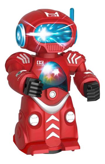 Brinquedo Robô Dançarino Universal Com Luz E Som. - Toy King - Robô ...