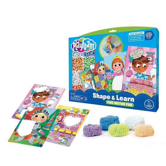 Imagem de Brinquedo Sensorial Educativo Playfoam Shape & Learn - Insights