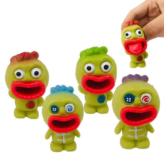 Imagem de Brinquedo Sensorial Fidget Maikall Rish - 4 Unidades - Engraçado