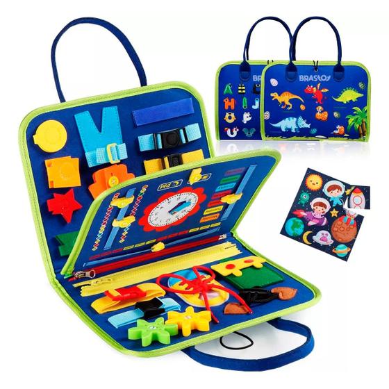 Brinquedo Sensorial Infantil Educativos Atividades Pré-escolares Aprender Habilidades Motoras Finas Montessori Kit Completo Menor preço em Brinquedo Sensorial Infantil Educativos Atividades Pré-escolares Aprender Habilidades Motoras Finas Montessori Kit Completo