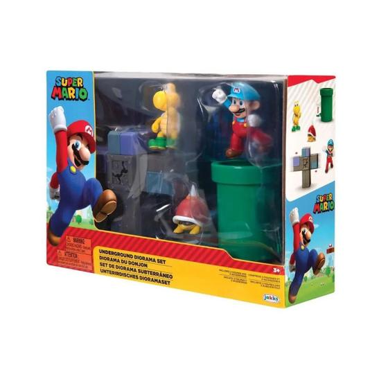 Imagem de Brinquedo Set de Diorama Subterrâneo Super Mario Candide