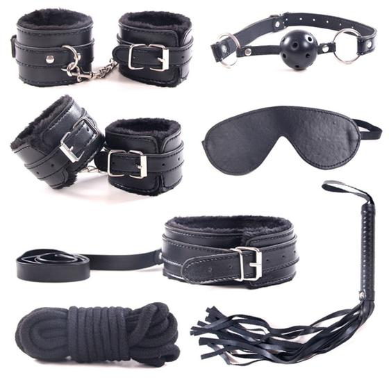 Imagem de  Brinquedo Sex Bondage Kit Bondage-Preto