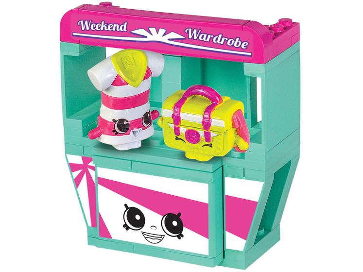 Brinquedo Shopkins Kinstruction Mini Pack - Wekeend Wadro 62 Peças DTC ...