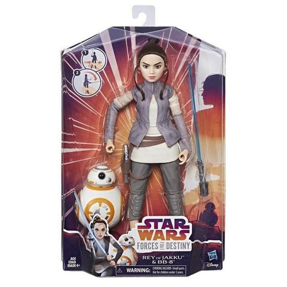 Brinquedo Star Wars Boneca Hasbro C1628 Rey Bb8 Menor preço em Brinquedo Star Wars Boneca Hasbro C1628 Rey Bb8