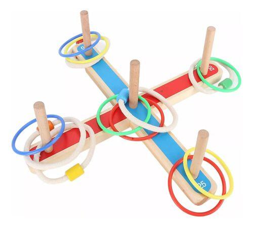 Imagem de Brinquedo Super Arremesso De Argolas 29 Peça Th986 Tooky Toy