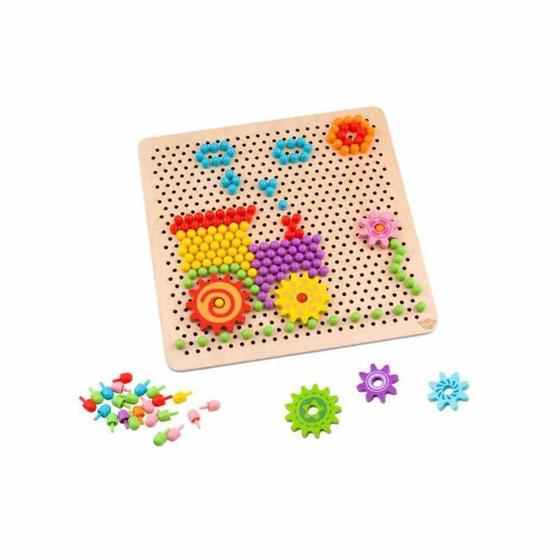 Imagem de Brinquedo Super Tabuleiro De Encaixe - 280 Peças - Tooky Toy