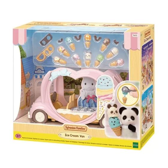 Imagem de Brinquedo Sylvanian Families Van de Sorvete Epoch