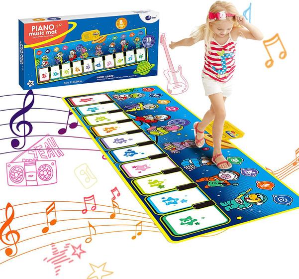 Brinquedo Teclado Piano atividade Música Tapete Instrumentos Menor preço em Brinquedo Teclado Piano atividade Música Tapete Instrumentos