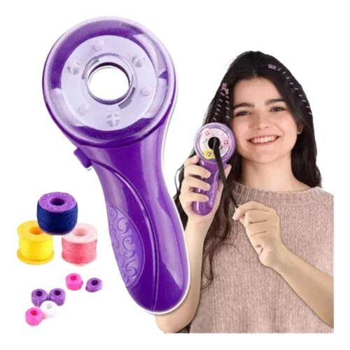 Imagem de Brinquedo Trança Terere Para Cabelo Rolo Elétrico Miçangas