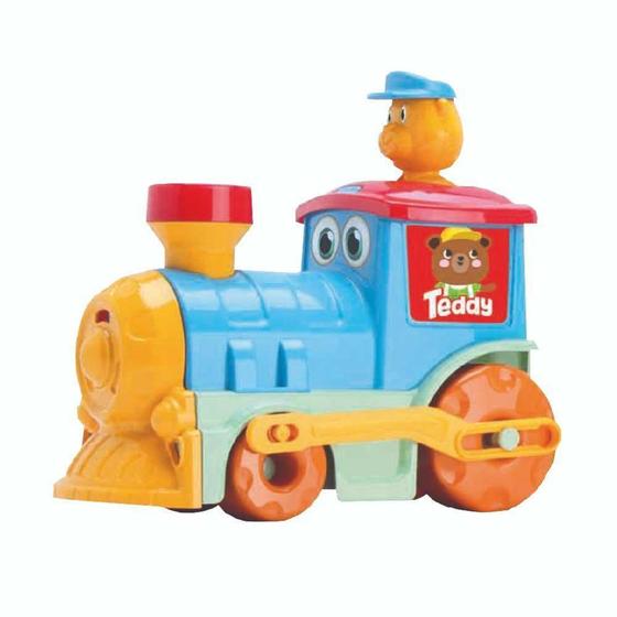 Imagem de Brinquedo Trenzinho Teddy's Train Samba Toys C/ Som Ref.0299