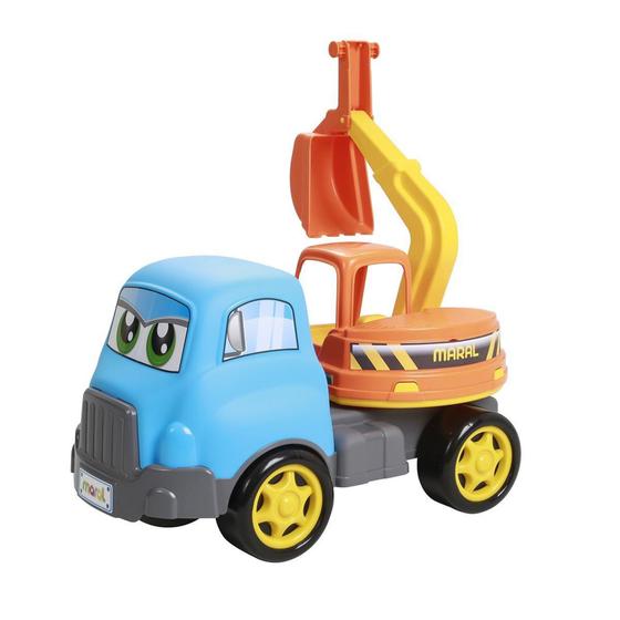 Imagem de Brinquedo Turbo Truck Escavadeira Maral 4135