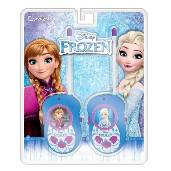 Imagem de Brinquedo Walkie Talkie Frozen Disney da Candide 8301