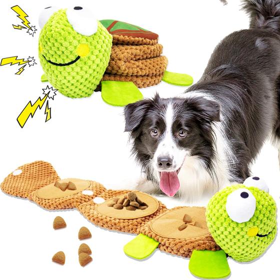 Imagem de Brinquedos de quebra-cabeça para cães Felyong Dog Enrichment Squeaky Snuffle Treat