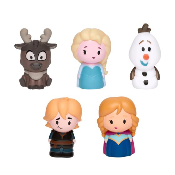 Imagem de Brinquedos educativos Bath Finger Puppets Disney Frozen 10 Pc