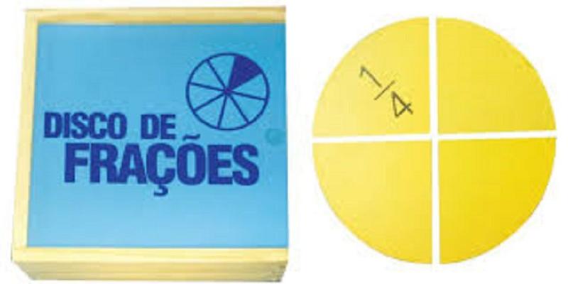 Imagem de Brinquedos Educativos - Disco De Frações 96 Peças