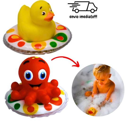 Imagem de Brinquedos Flutuantes para Banheira Aquáticos Banho Infantil Crianças Bebês Flutuadores Educativos Divertido
