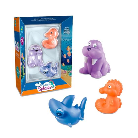 Brinquedos Fundo Do Mar Infantil Coleção Baby Splash - Cometa ...