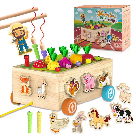 Brinquedos Montessori Achiyway para Crianças de 2 a 5 Anos - Brinquedos ...