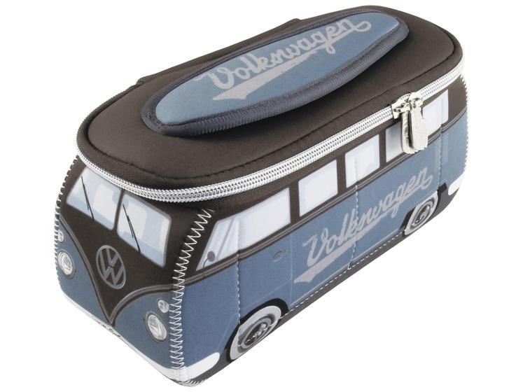 Imagem de BRISA VW Collection - Volkswagen Samba Bus T1 Camper Van 3D Neoprene Small Universal Bag - Maquiagem, Viagem, Bolsa Cosmética (Neoprene/Gasolina/Castanho)