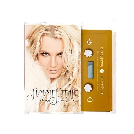 Imagem de Britney Spears - Cassete Femme Fatale Dourado Limitado