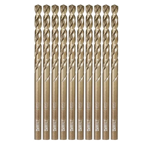 Imagem de Broca Aço Rapido 1mm Gold Ferrous Dewal DWA30010G - 10 un