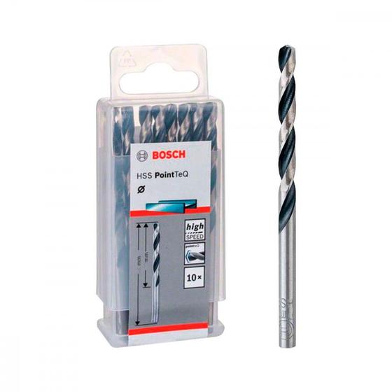 Broca Aco Rapido Bosch Pointteq 6.5Mm . / Kit C/ 10 UN Menor preço em Broca Aco Rapido Bosch Pointteq 6.5Mm . / Kit C/ 10 UN