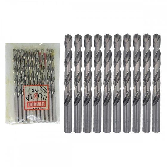 Imagem de Broca Aco Rapido Dormer   3/16'' - Kit C/10 Pecas