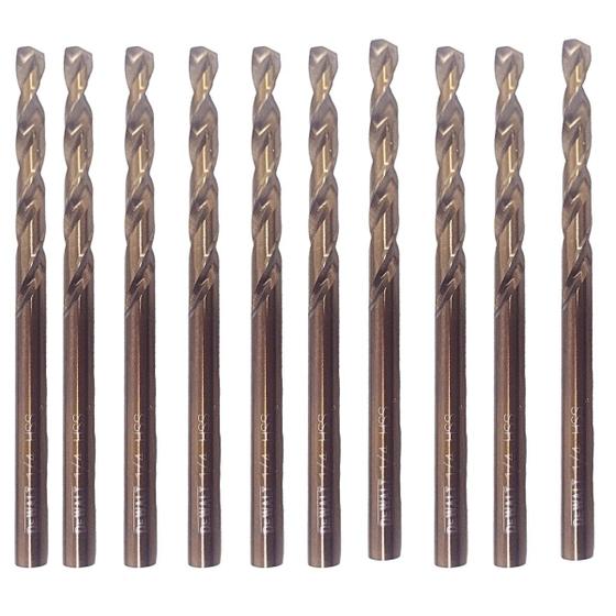 Imagem de Broca Autocentrante Aço Rapido 2mm HSS Gold Ferrous 10 Peças