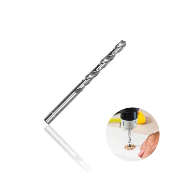 Imagem de Broca de 7 Mm Em Aço Rápido Polido Com Haste Cilíndrica Para Metal Ctc-01700070 Ctpohr