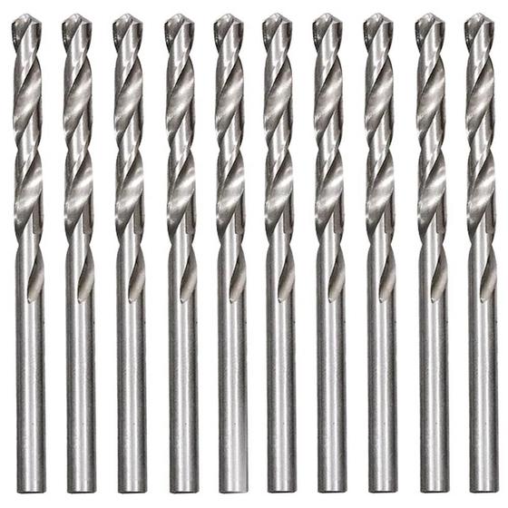 Imagem de Broca de Aço Rápido 2,5mm Kit com 10 Peças para Metais 715259 MTX
