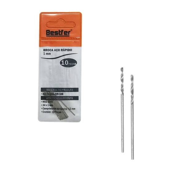 Foret HSS DIN 338 - Ø 6 Mm - Pour Métaux - Qualité Professionnelle