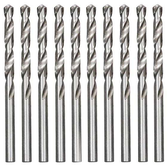 Imagem de Broca de aco rapido para metal, 8,0 mm, polida, 10 pcs//mtx