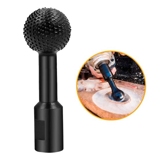 Broca de Cabeça Esférica Rotativa Moagem de Aço de Alto Carbono Encaixe M14 para Fazer Esculturas, Desbaste em Madeira. Menor preço em Broca de Cabeça Esférica Rotativa Moagem de Aço de Alto Carbono Encaixe M14 para Fazer Esculturas, Desbaste em Madeira.