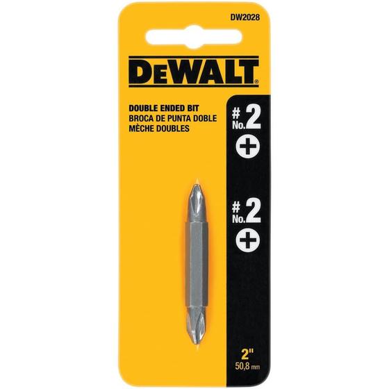 Imagem de Broca de Chave de Fenda DEWALT DW2028 - 2 Pontas Phillips Dupla