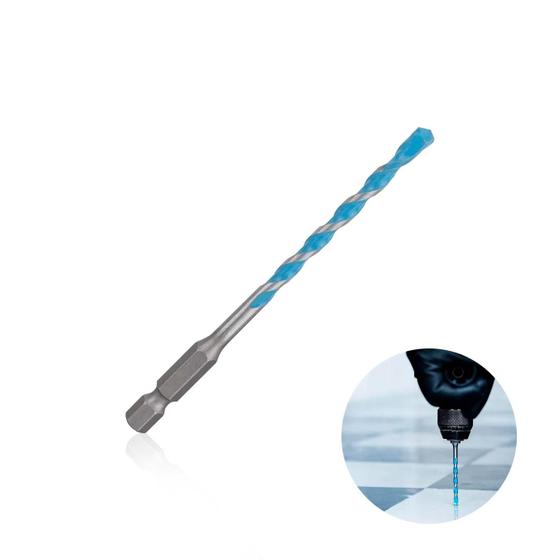 Imagem de Broca Expert Hex 9 Multi Material Construction de 8 X 50 X 100 Mm Com Haste Encaixe Sextavado 1/4" Pol Bosch