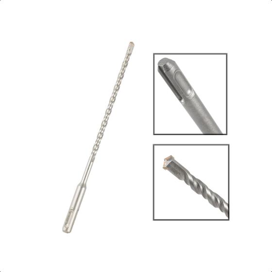 Imagem de Broca SDS Plus 8x400 mm Aço Carbono Tungstênio Martele