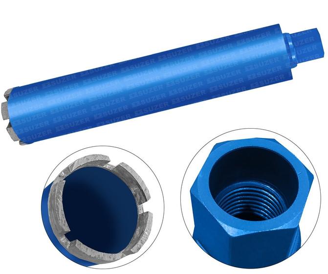Imagem de Broca Serra Copo Coroa Diamantada 83 X 450mm R Encaixe 1.1/4