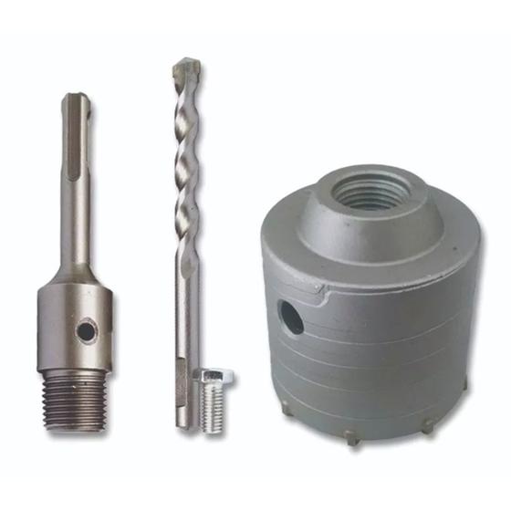 Broca Serra Copo De Widea Sds-Plus Concreto Alvenaria 25mm Menor preço em Broca Serra Copo De Widea Sds-Plus Concreto Alvenaria 25mm