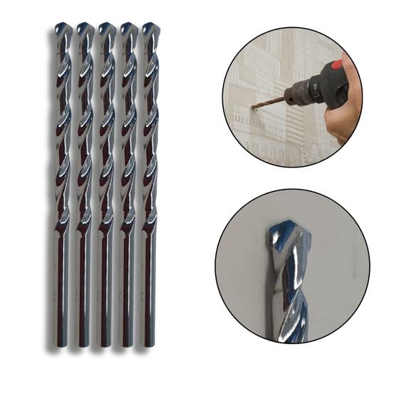 Imagem de Broca Videa Concreto Starfer 3/16 (5mm) Kit Com 5 Unidades