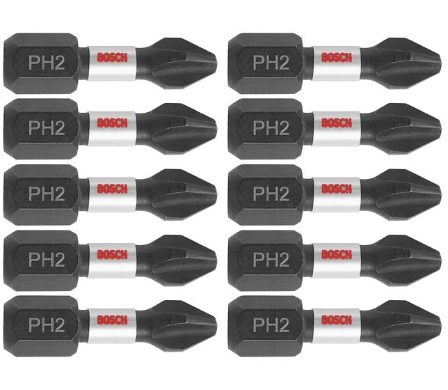 Imagem de Brocas de Inserção Bosch ITPH2102 Phillips 2 - Pacote com 2