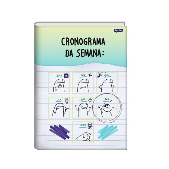 Imagem de Brochura 1/4 C.D. 80 Fls Jandaia - Flork 1