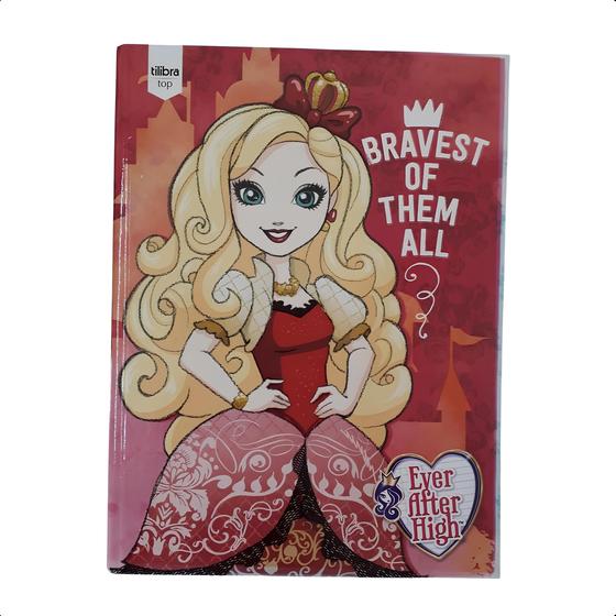 Imagem de Brochurão (20cm x 27,5cm) Capa Dura 48 Folhas Ever After High Tilibra