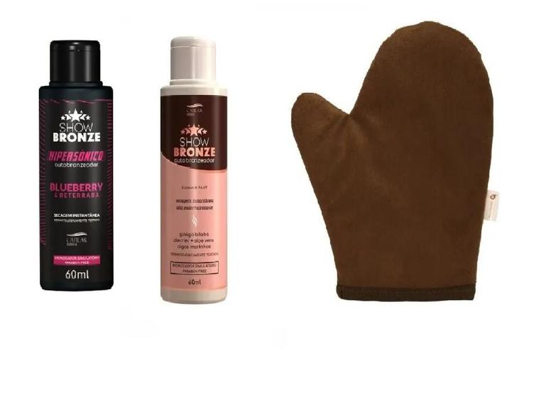 Bronze Gelado Rápido Sem Sol Marquinha + Hipersônico Capilar Essência