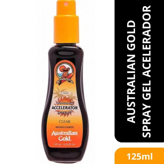 Imagem de Bronzeador Australian Gold Accelerator Spray Gel 125ml