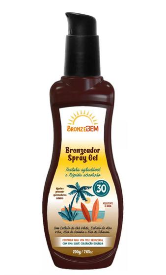 Imagem de Bronzeador Spay Gel BronzeBem Fps 30 200Ml - La San Day