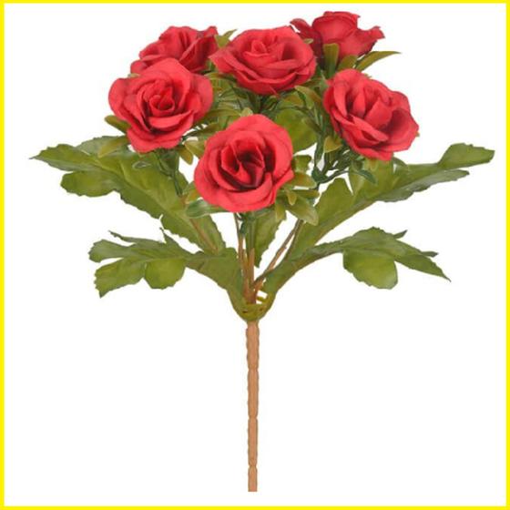 broto de rosa marsala outono artificial - arte flores - Plantas Artificiais  - Magazine Luiza