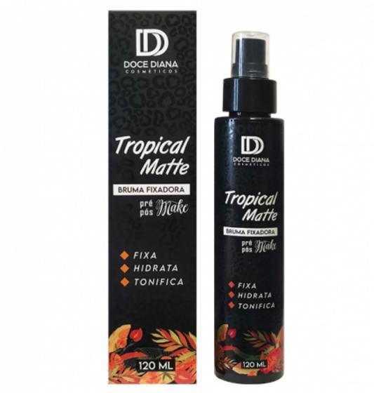 Imagem de Bruma fixadora pré e pós make TROPICAL MATTE 120ML