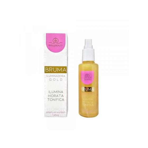 Imagem de Bruma Iluminadora Gold 140ML - Phallebeauty