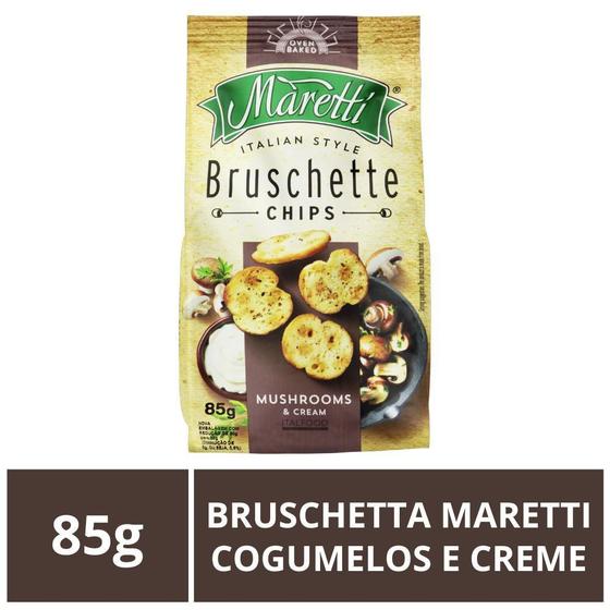 Imagem de Bruschetta Italiana, Cogumelos E Creme 85G, Maretti