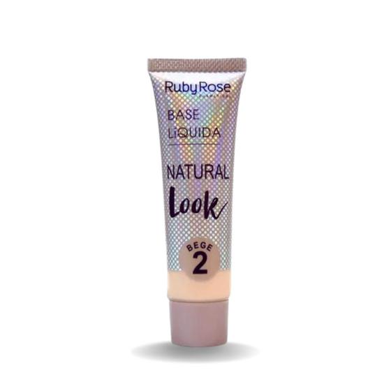 Imagem de Bse Líquida Natural Look Bege 2 Ruby Rose 29ml